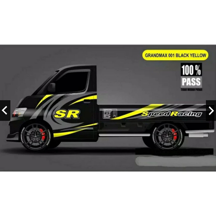 Kz.cutting sticker SR mobil granmax  mega carry pick up keren