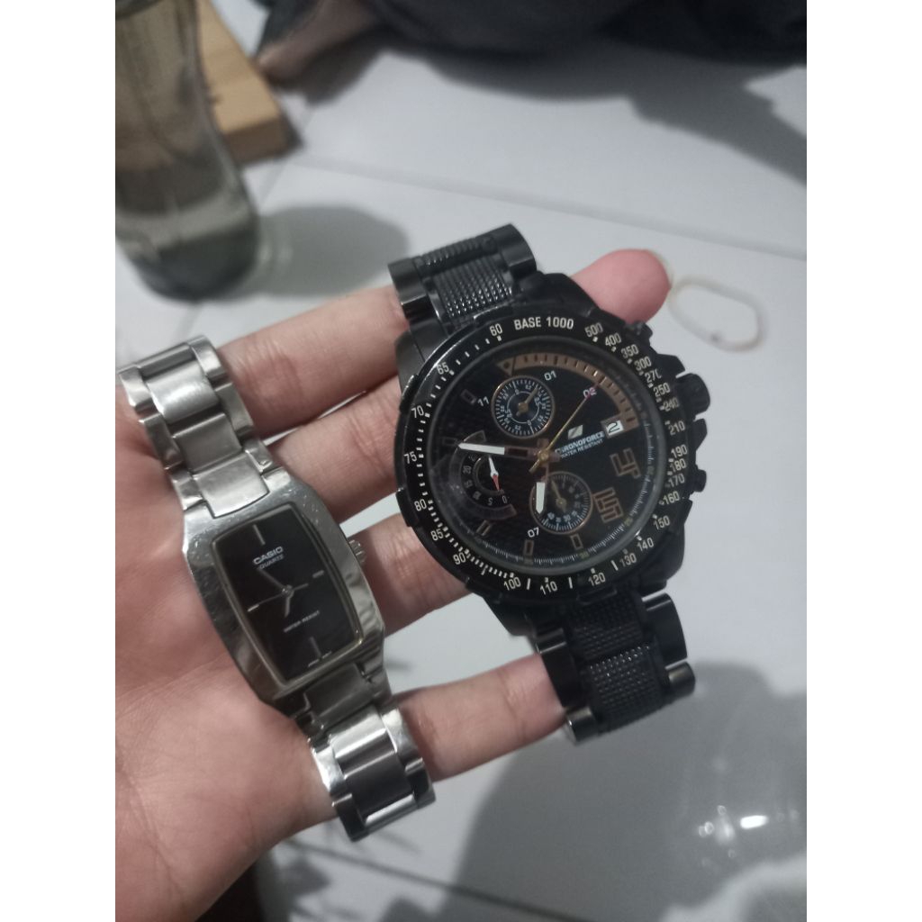 ORIGINAL JAM TANGAN PRIA DAN WANITA CHRONOFORCE dan CASIO