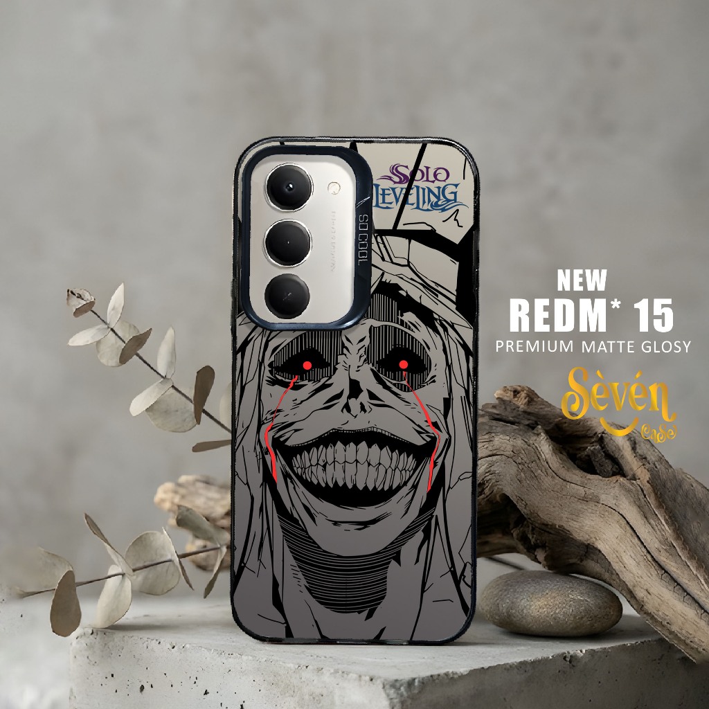 Case REDMI 15 Casing Premium Matte Hard Casing - Case IMD - Case Hologram Motif STATUE OF GOD