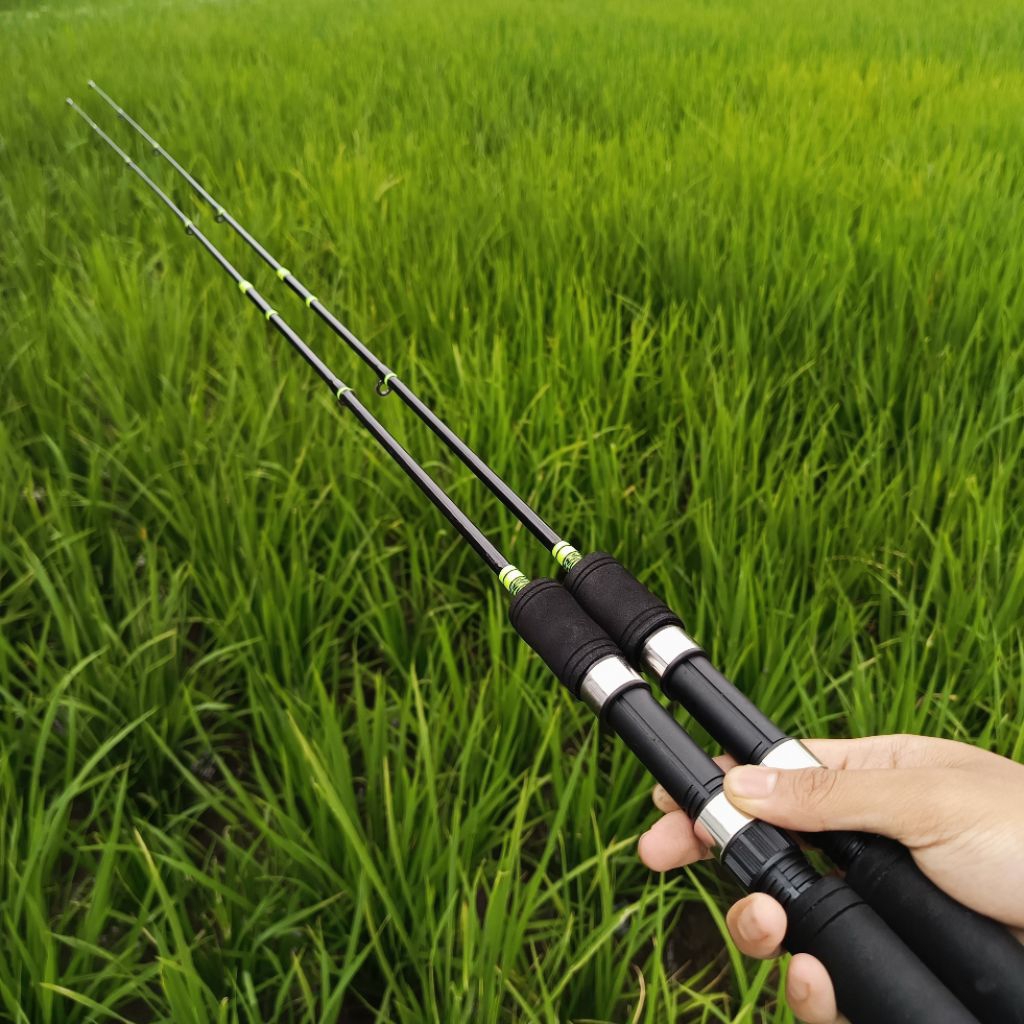 Joran pancing udang galah super lentur 2-6lbs