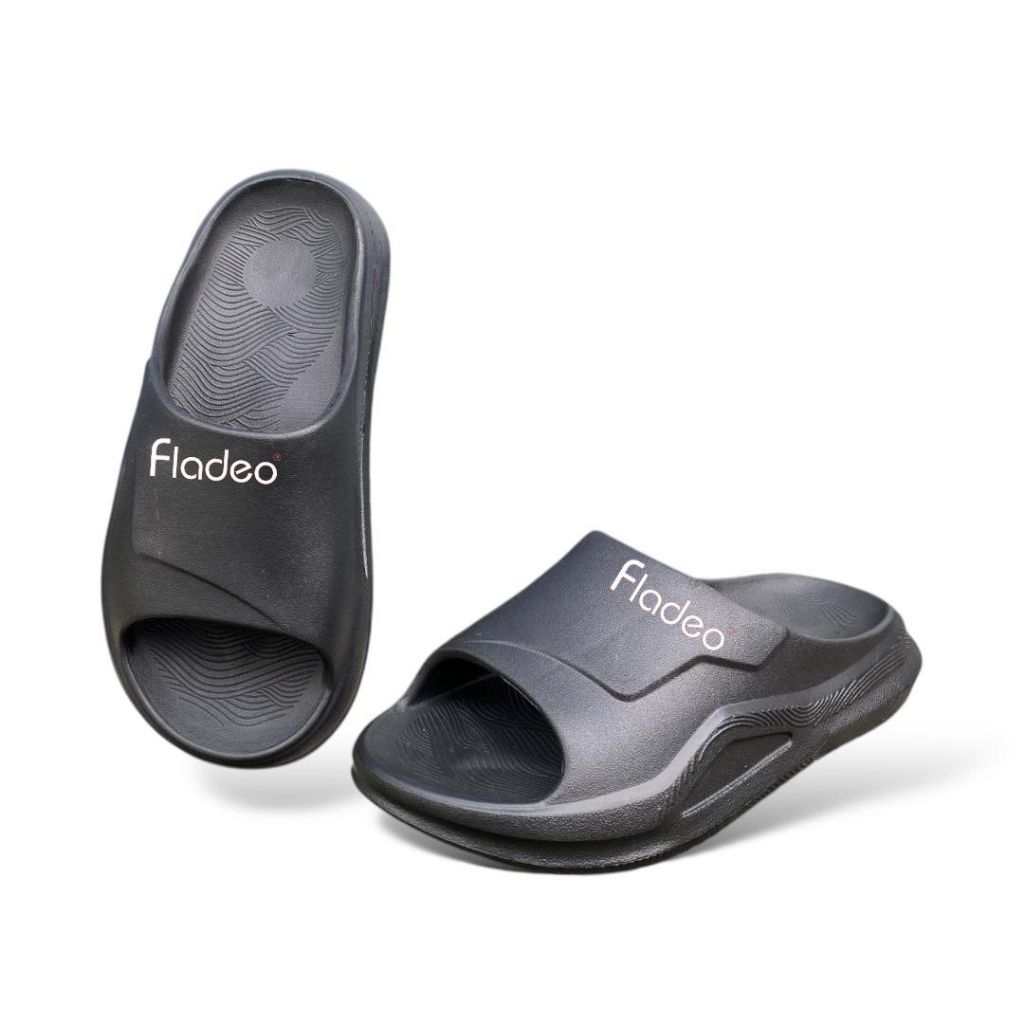 sandal slip-on Fladeo sandal karet slip-on phylon pria wanita