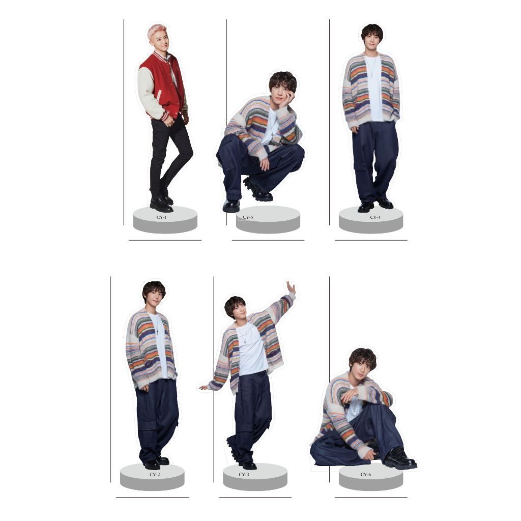 Standee Figure Akrilik Chanyeol EXO Japan Tour 2025 The Days