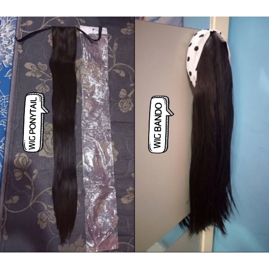 [Preloved] DAPAT 2 RAMBUT PALSU (Baca Deskripsi)
