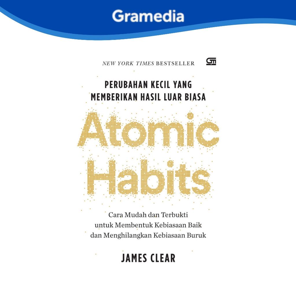 Gramedia Makassar - Atomic Habits Hardcover