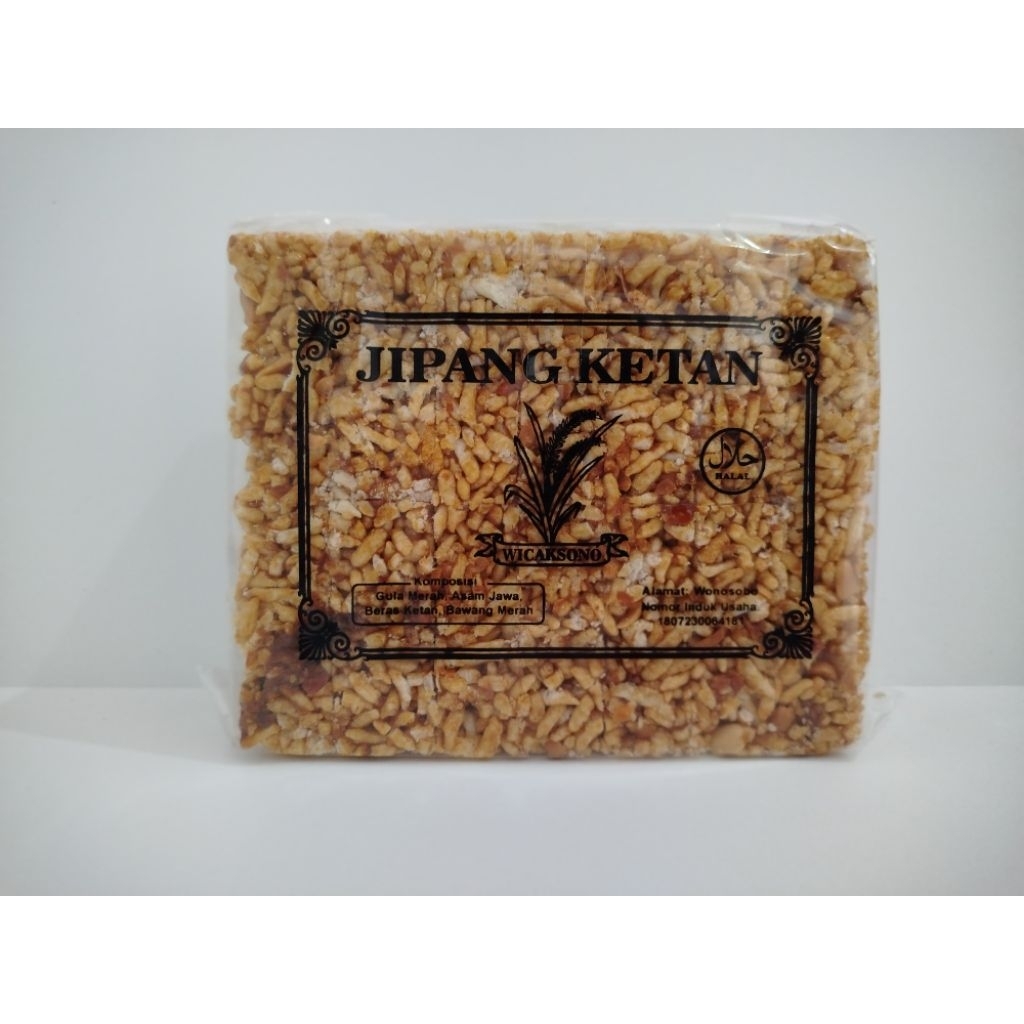 jipang ketan/khas wonosobo/jipang ketan manis