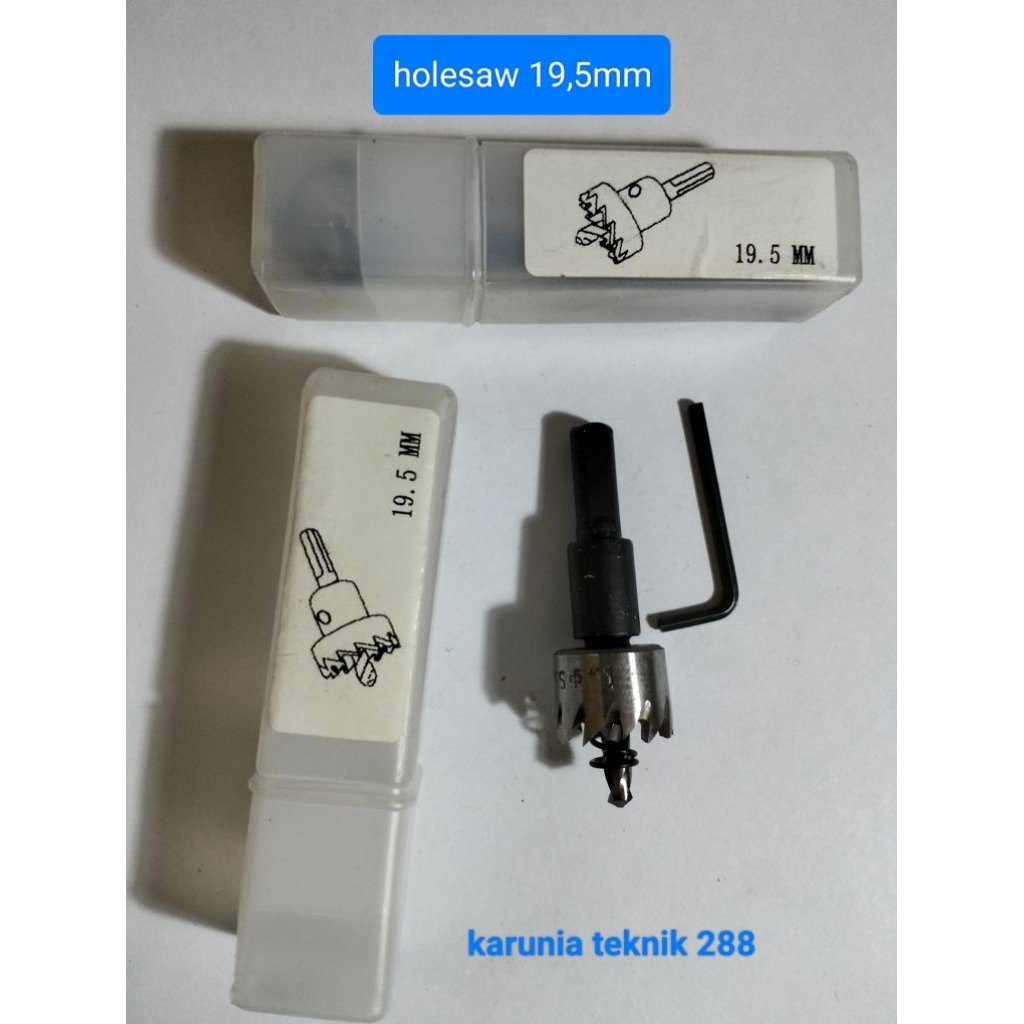 mata bor lobang plat 19,5mm NEW holesaw