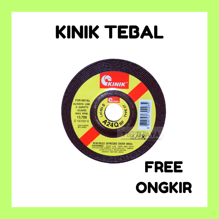 KINIK TEBAL BATU GURINDA UNTUK BESI