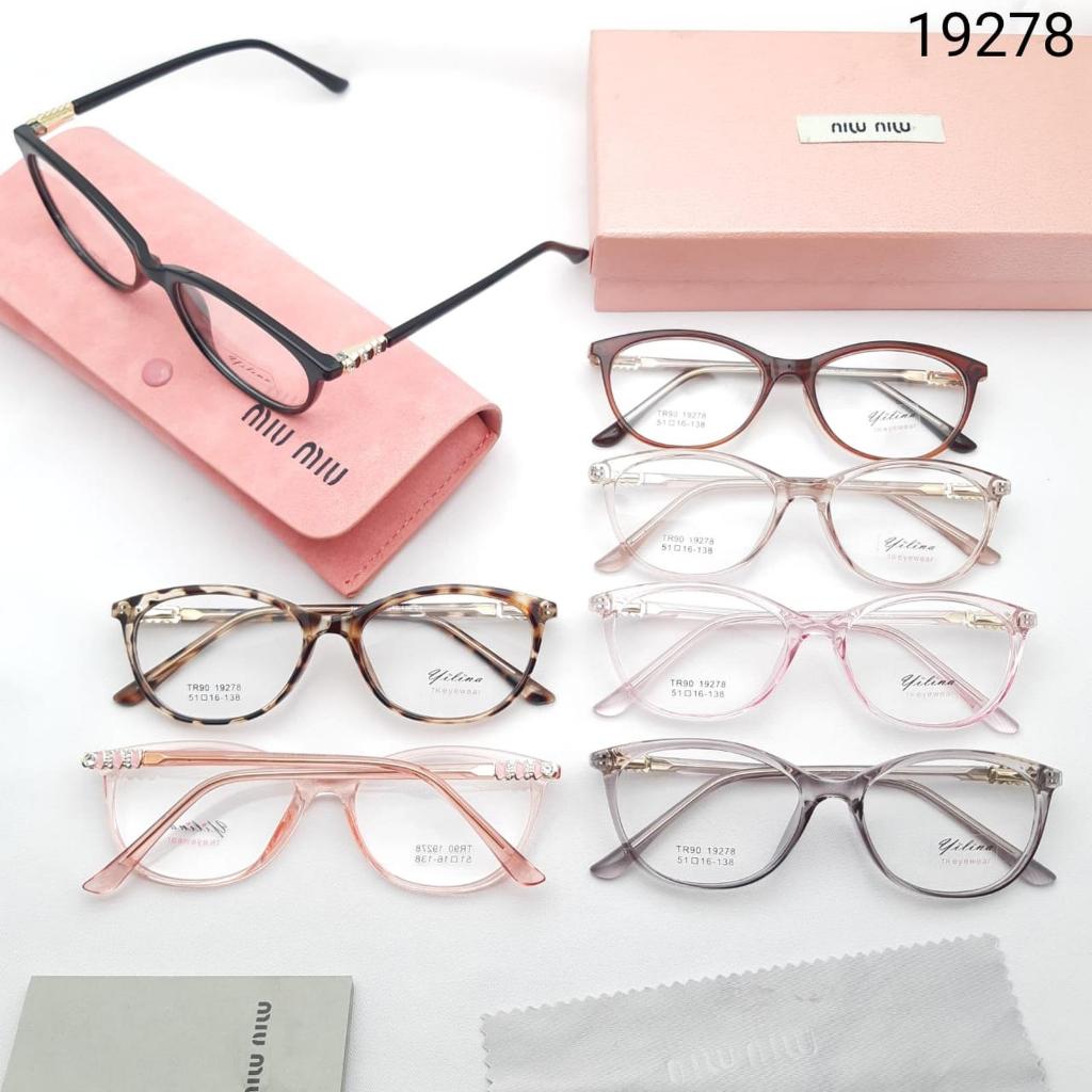 frame cat eye wanita 19278