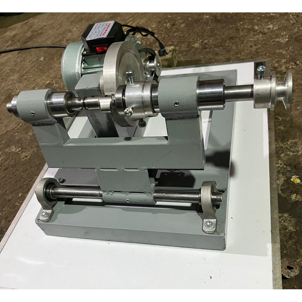 Mesin papas noken as,bubut noken as mudah di gunakan