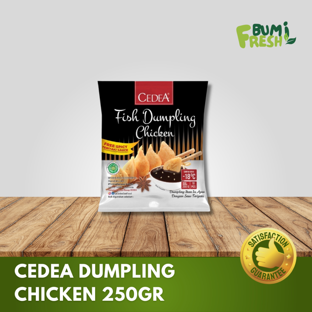 Cedea Fish Dumpling Chicken Ayam 200gr Frozen Food Garut