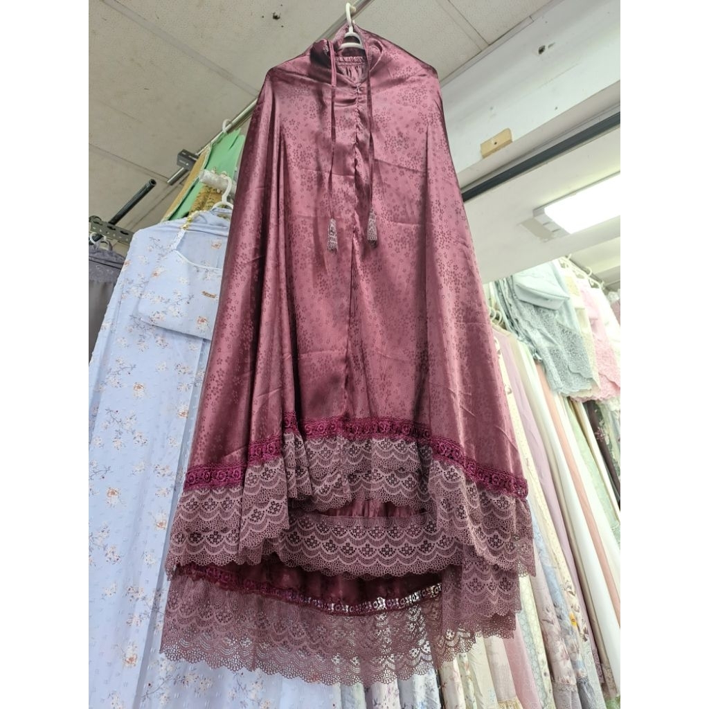 Mukena Sutra Premium Mewah Mukena Lebaran