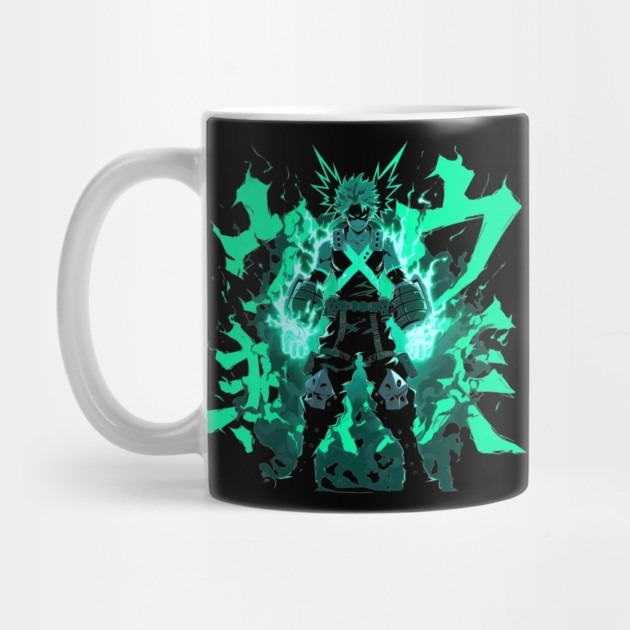 my hero academia Neon My Hero Academia Coffee Mug
