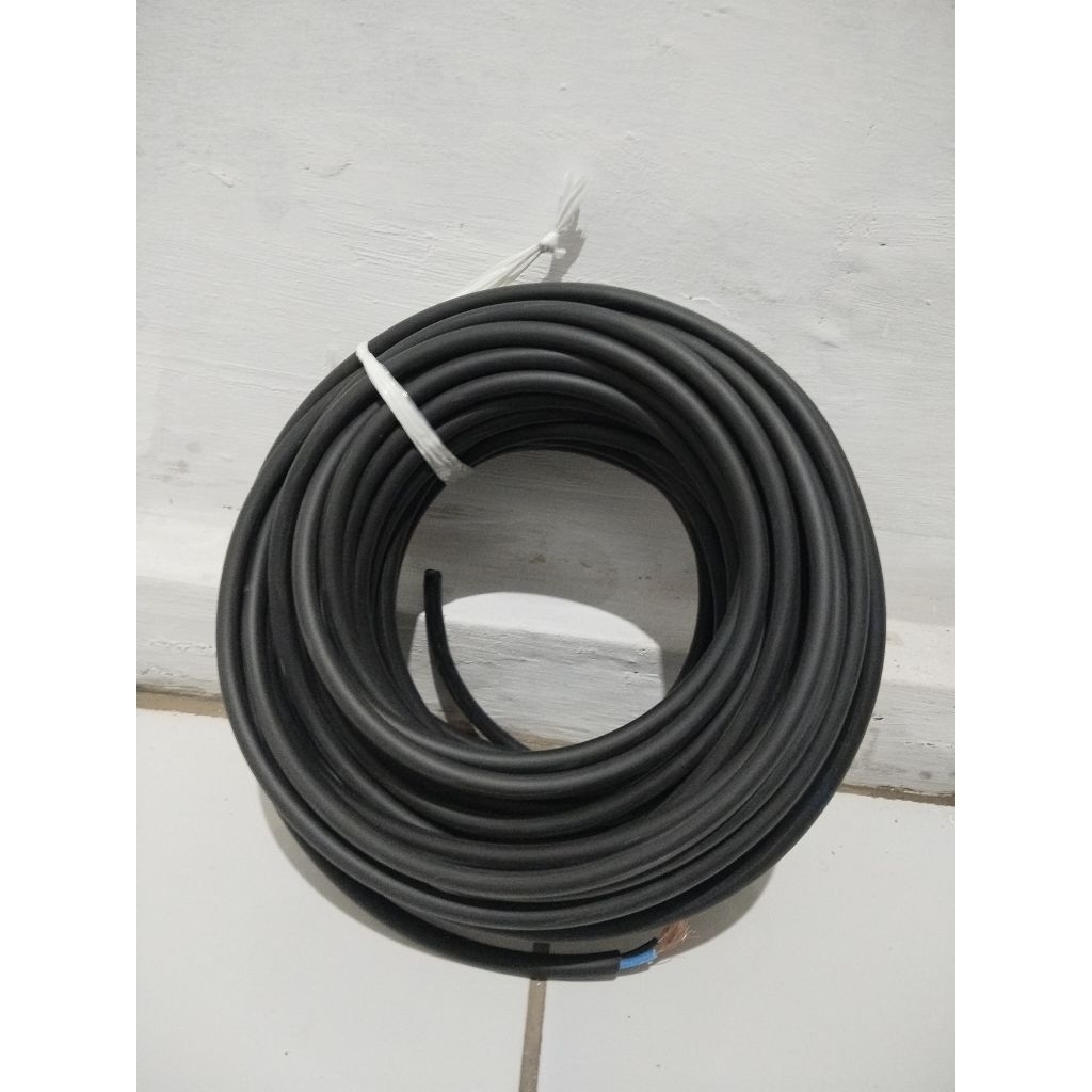 kabel serabut tembaga murni 2x1, 5 panjang 25m