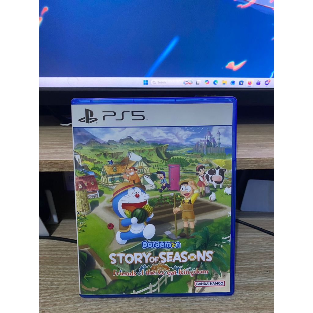 Kaset Game BD  Doraemon Story of Seasons Friends of The Great Kingdom Playstation 5