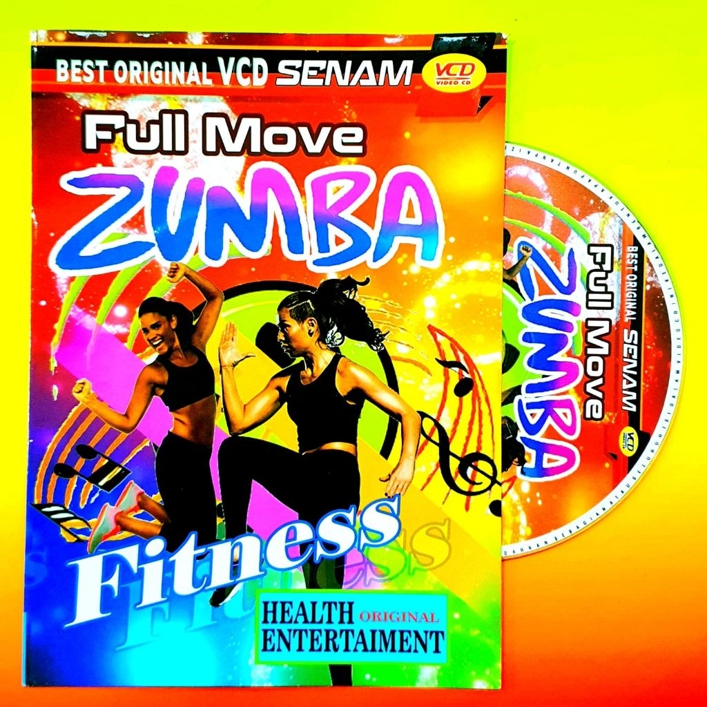 KASET DVD videoo olahraga senam kesehatan ZUMBA-VCD senam aerobik Sumba dance-kaset VCD senam ZUMBA 