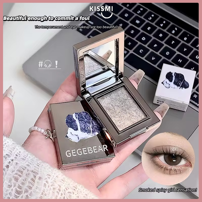 Gogo Bear Sparkle Eyeshadow Clay Multi Use Blush Highlighter Smokey Eye