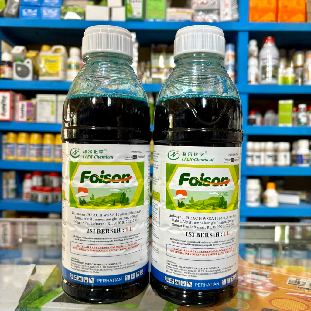 HERBISIDA FOISON 200SL 1 Liter - Herbisida Foison 200SL Pembasmi Semua Jenis Rumput Membandel