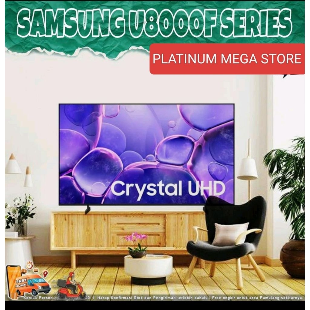 TV SAMSUNG 50 INCH SMART TV CRYSTAL UHD 4K 50U8000/ PROMO