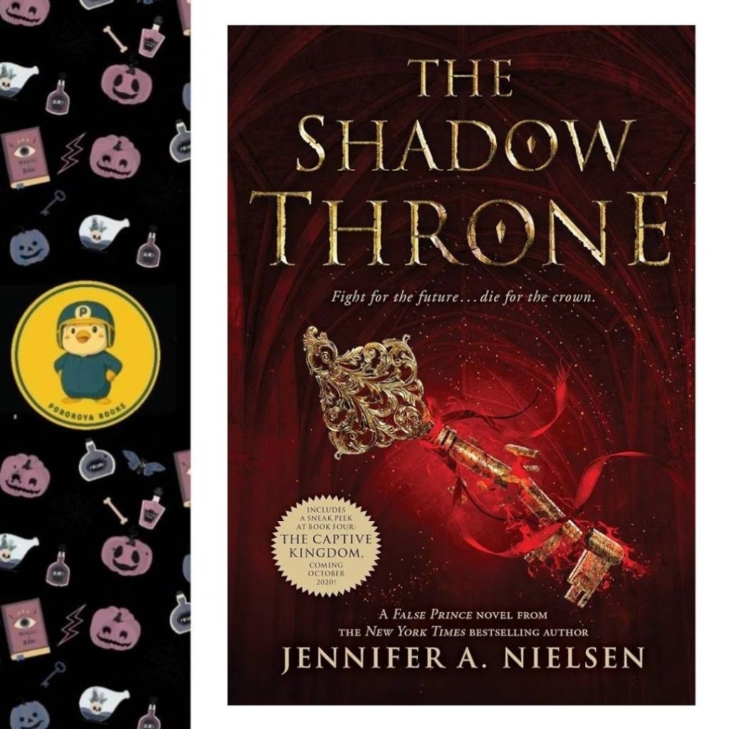 Novel THE SHADOW THRONE Jennifer A Nielsen ORIGINAL BOOK Import The False Prince 3 Fantasy Children 