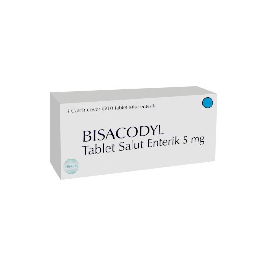 Bisacodyl 5 Mg 10 Tablet - Obat Pencahar Sembelit Konstipasi