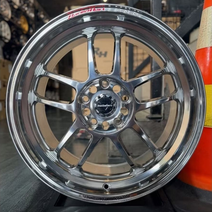 velg mobil ring 18 pcd 5x120 RACING HART CP035 HIGH POLISH R18 velg mobil bmw byd seal