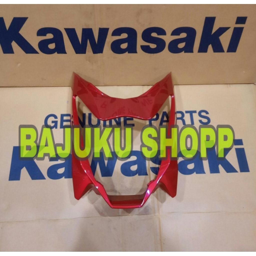 COVER BATOK LAMPU DEPAN Z125 PRO MERAH