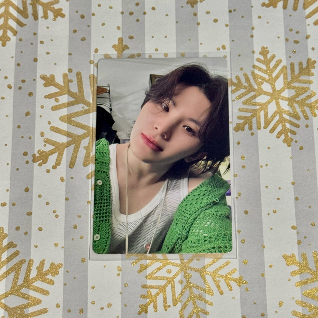 Photocard Woozi Klepon 17th Heaven Album