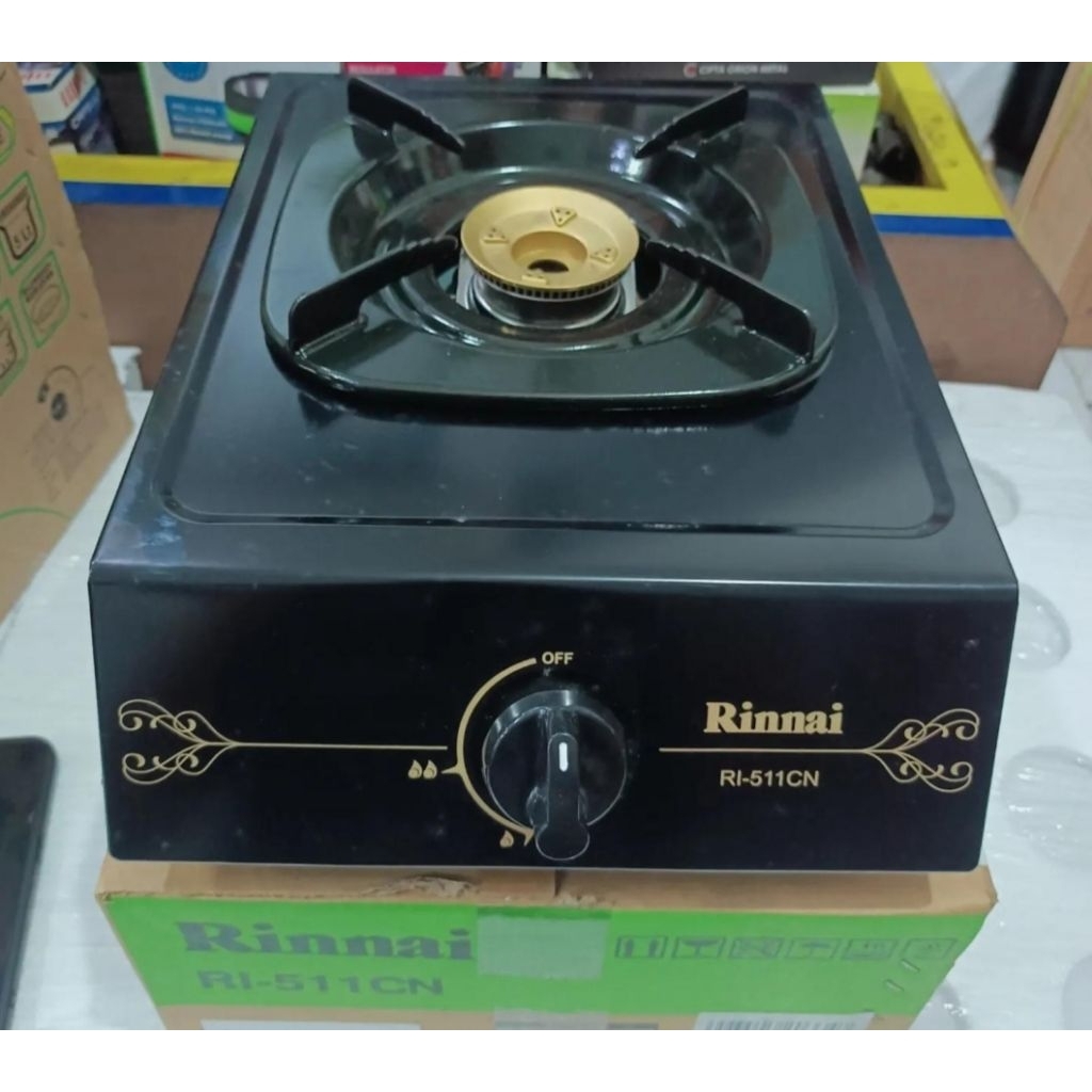 RINNAI Kompor Gas 1 Tungku RI-511CN Kompor Gas Bumi (NG) / Kompor Gas Alam