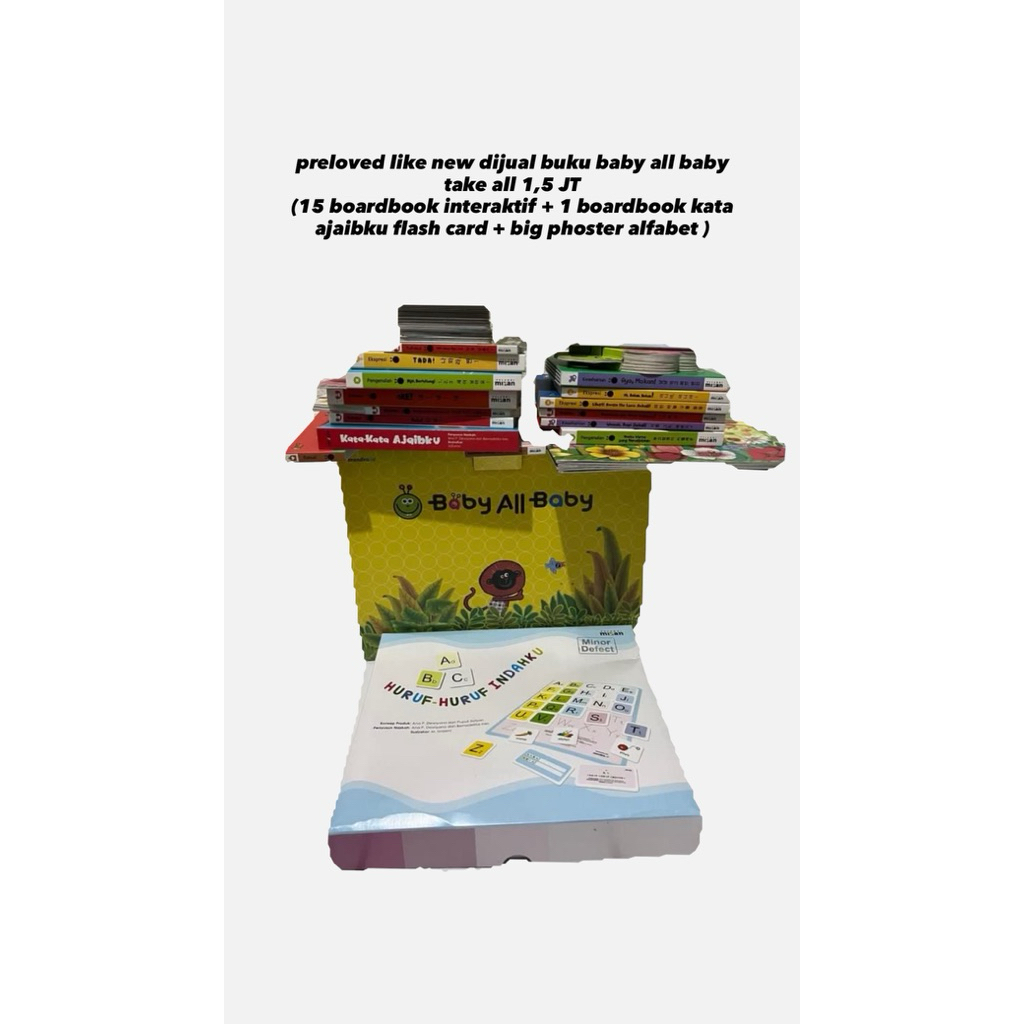 buku baby all baby pelangi mizan buku anak