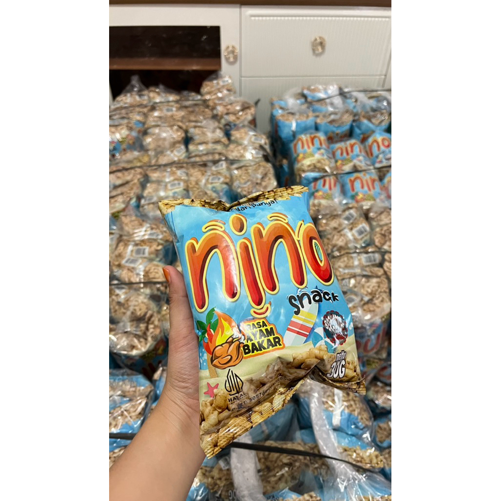 SNACK NINO VIRAL/PACK ISI 10 BUNGKUS