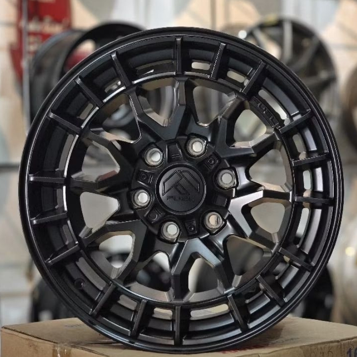 Velg Fuel FC888 Matte Black Ring 18 – PCD 6x139,7 | Premium Off-Road Fitment for Fortuner, Hilux & P