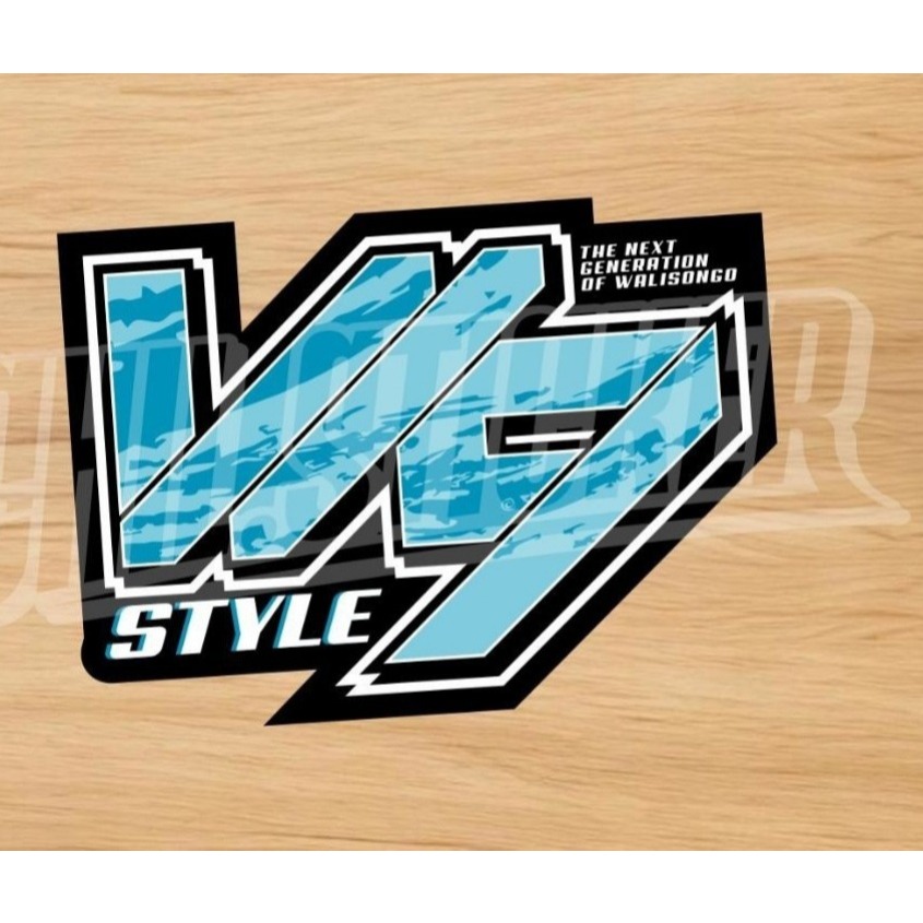 Stiker W9 Style Sticker Walisongo Official Sticker W9 Style Walisongo