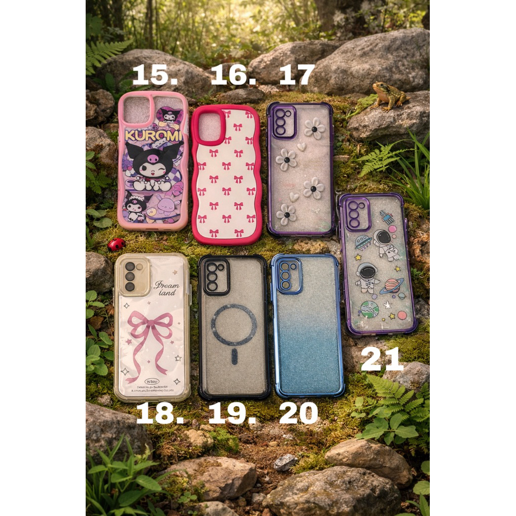 Casing Samsung A03S Premium Style & Protection - Softcase Karakter Aesthetic Terbaru