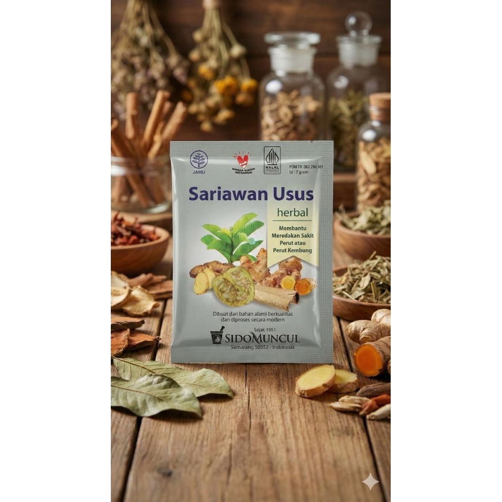 Jamu Sariawan Usus Sidomuncul