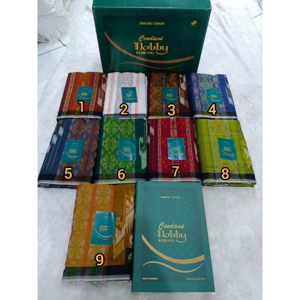 SARUNG DEWASA SARUNG TENUN CENDANA DOBBY KEMBANG