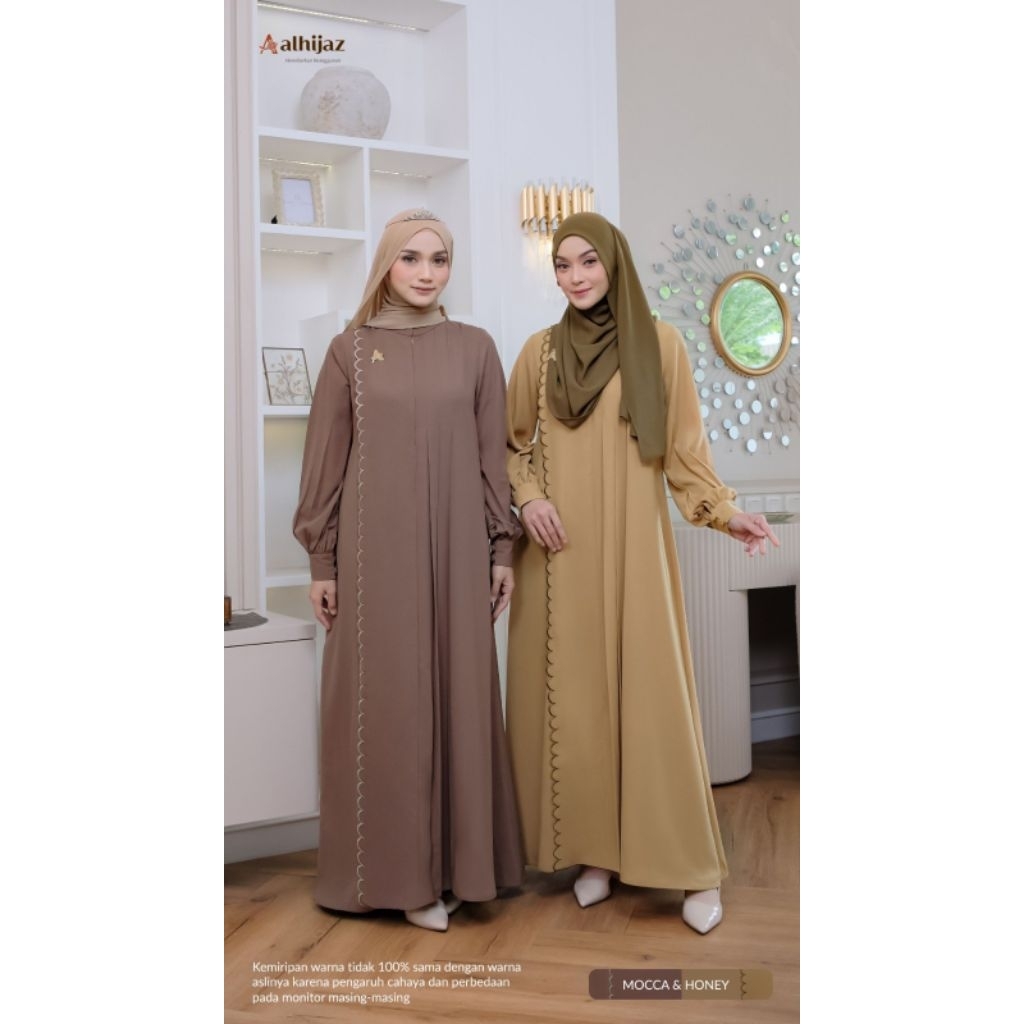 ALHIJAZ GAMIS SET PASMINA TERBARU 2026