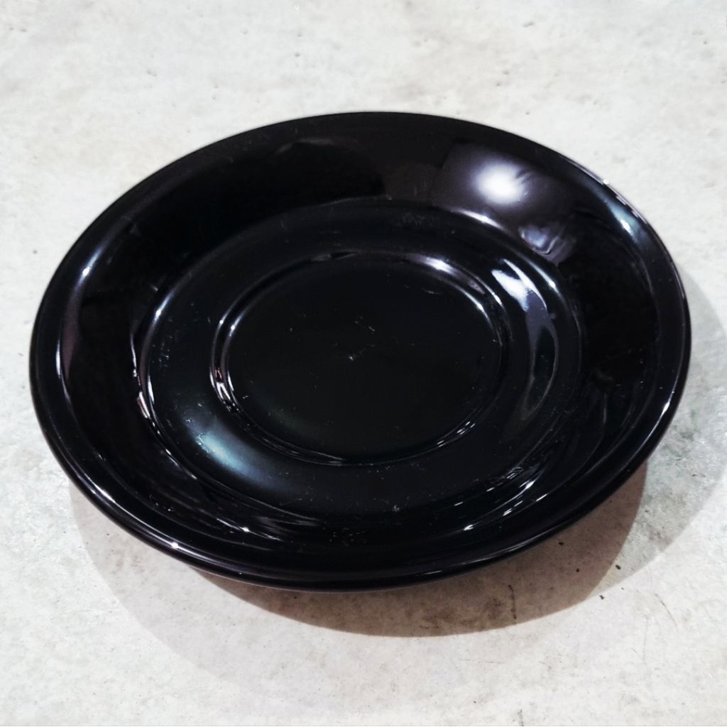 Lepek Tatakan Gelas Cangkir Keramik Motif Polos 01