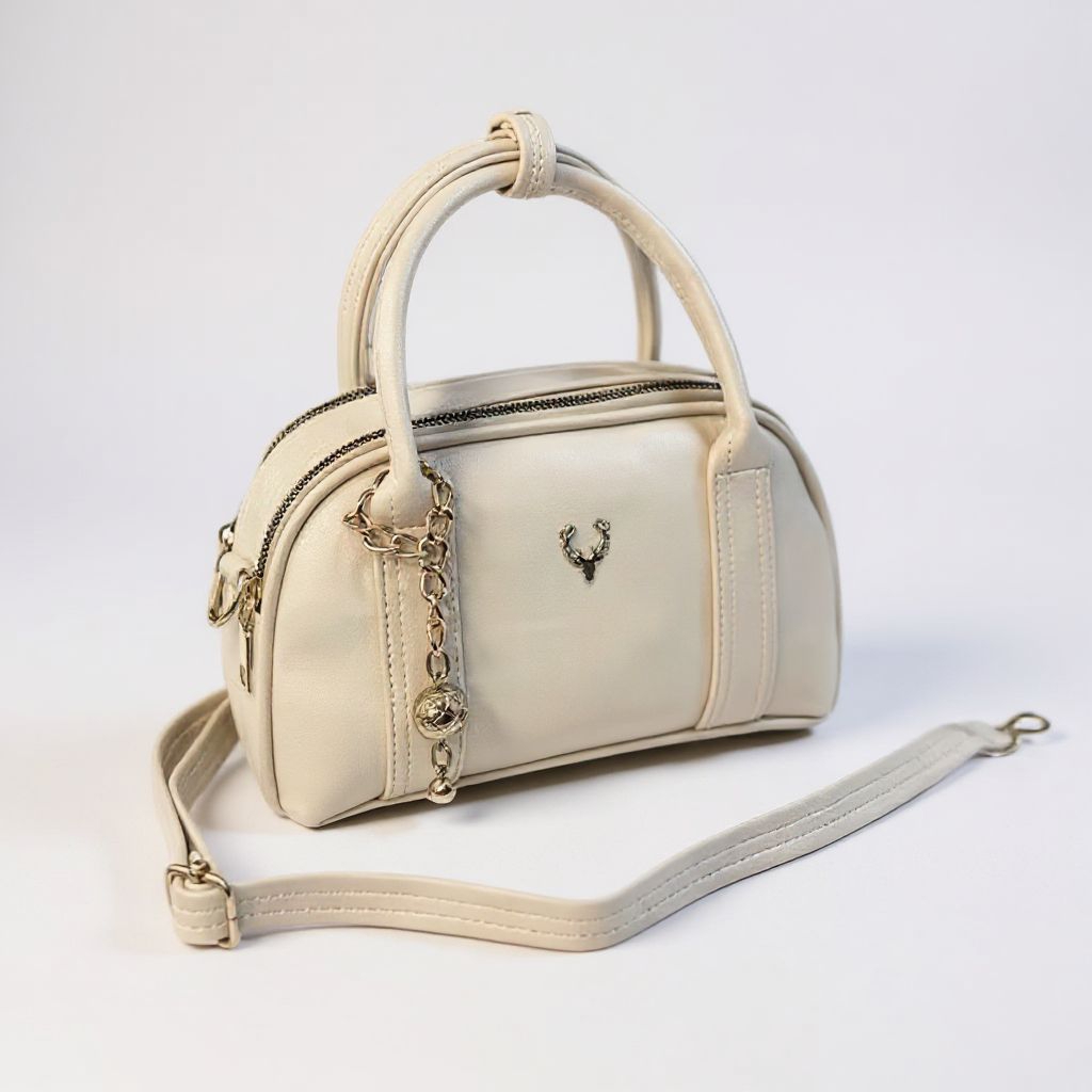 Tas Selempang Wanita RUSLLA/ Tas Wanita 2Ruang free Gantungan LONCENG Mewah Elegant