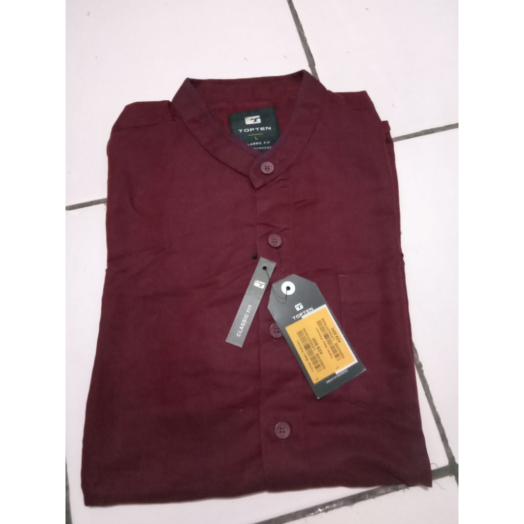 Kemeja pria, kemeja laki laki TOPTEN ORIGINAL