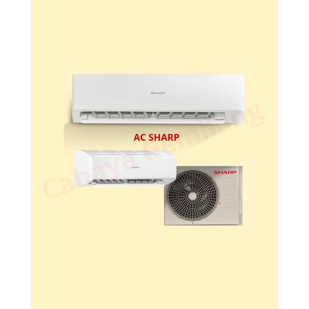 AC SHARP 1/2PK / 3/4 PK / 1PK (BEY) SHARP SERIES GARUDA