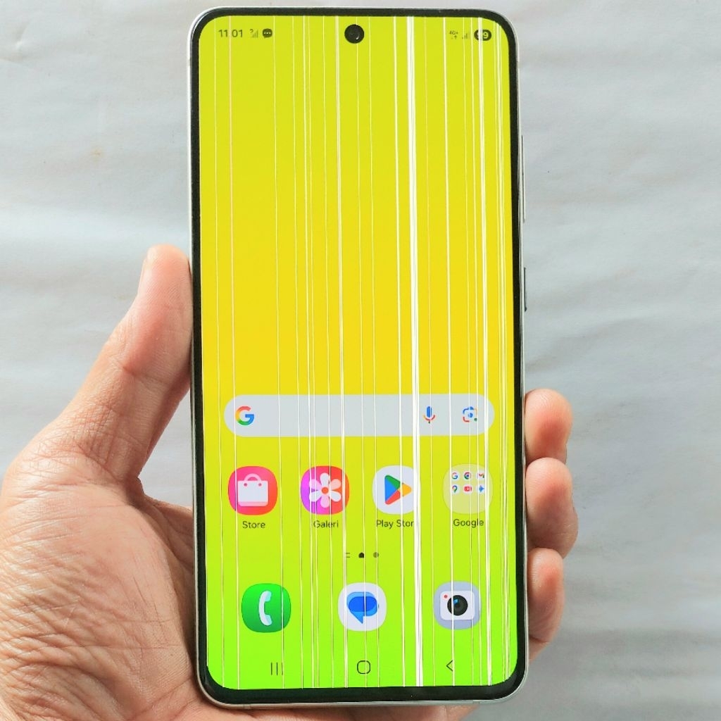 Handphone Hp Samsung Galaxy S21 FE 5G Second 8/256 GB NFC Eks Resmi Sein Mulus Original