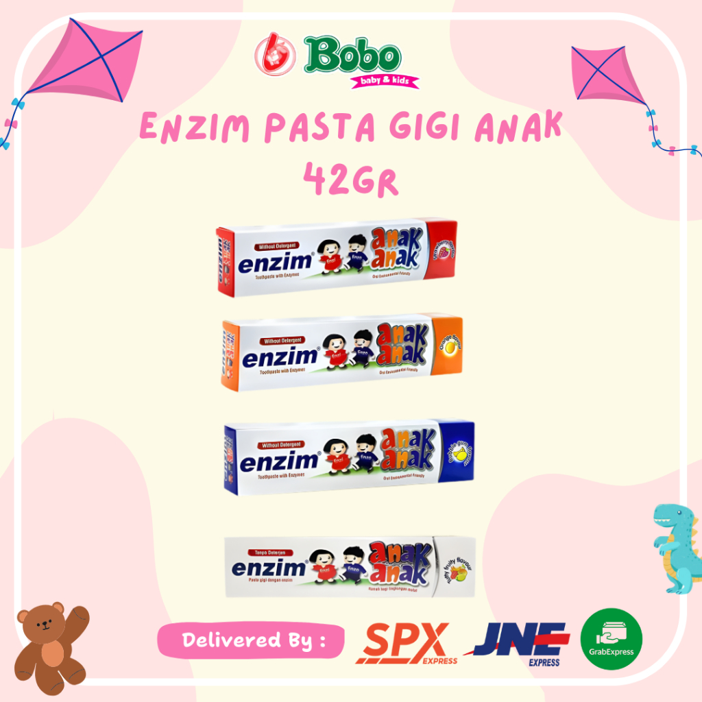 Enzim Pasta Gigi Anak 42 gr / Enzim Pasta Gigi
