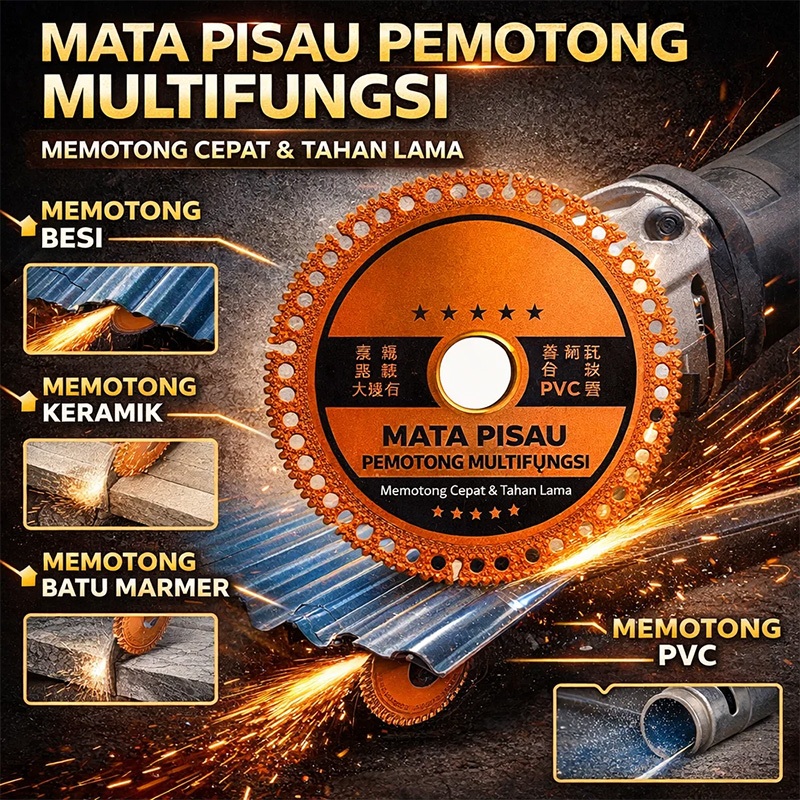 COD+GRATIS ONGKIR- [Multifungsi] Mata Gerinda Serut Parut/Pisau Potong/Mata Potong Kayu Amplas Kayu 