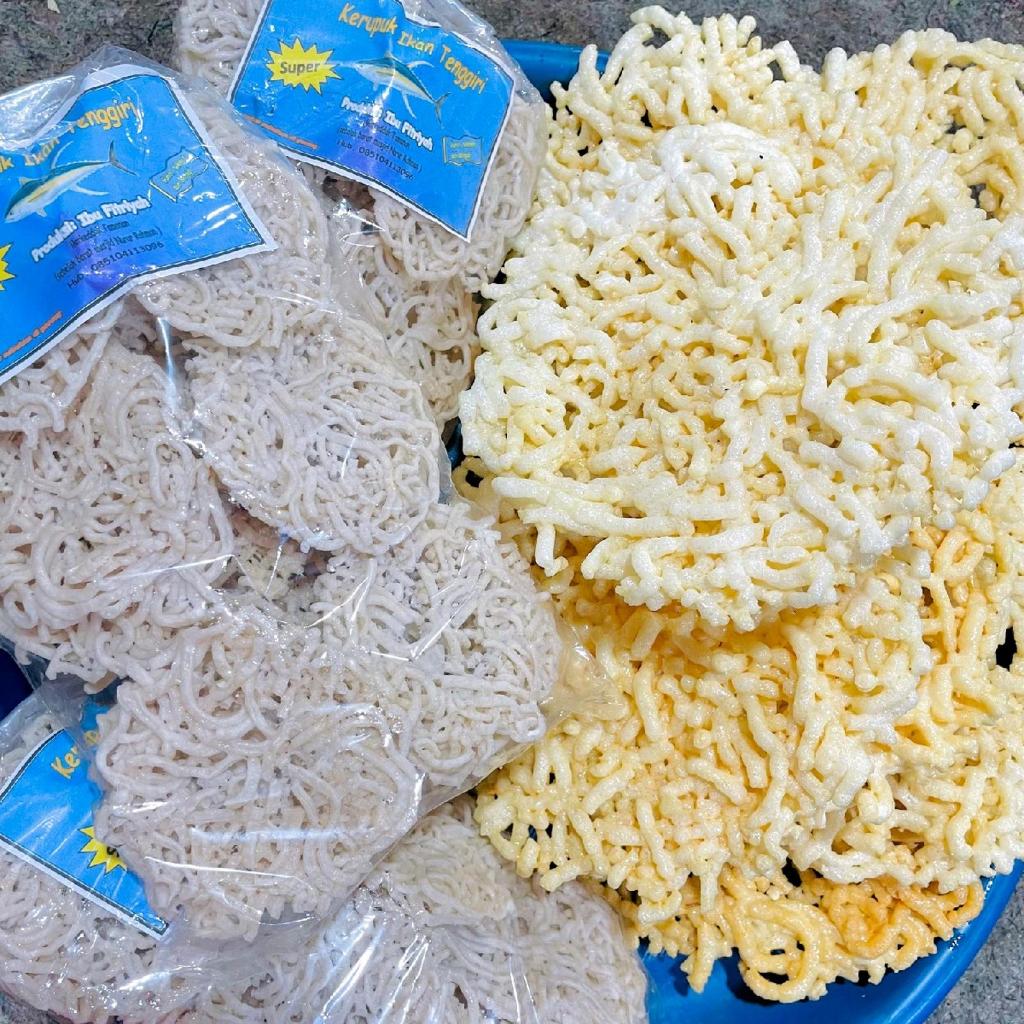 (TERMURAH) Kerupuk Ikan Tenggiri mentah Khas Madura 475 GR