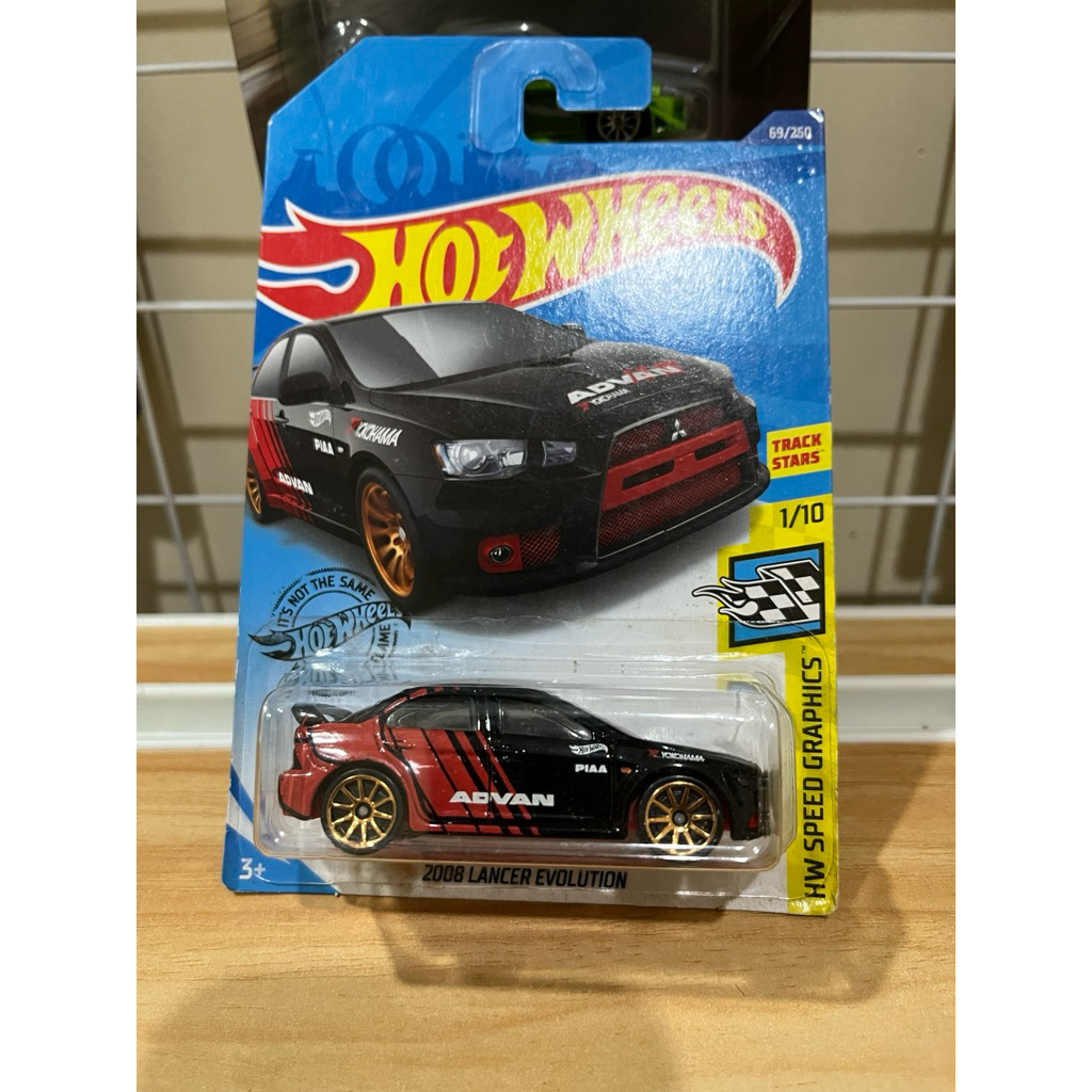 hot wheels 2008 lancer evolution advan