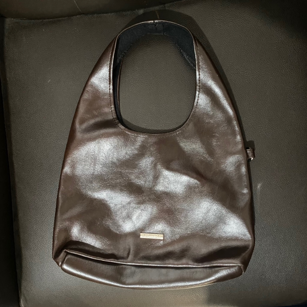 Preloved Totebag Namikita by Kamiya dark walnut