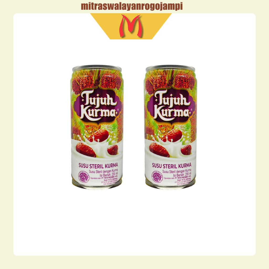 Susu Kurma Tujuh Kurma Kaleng 200 ML