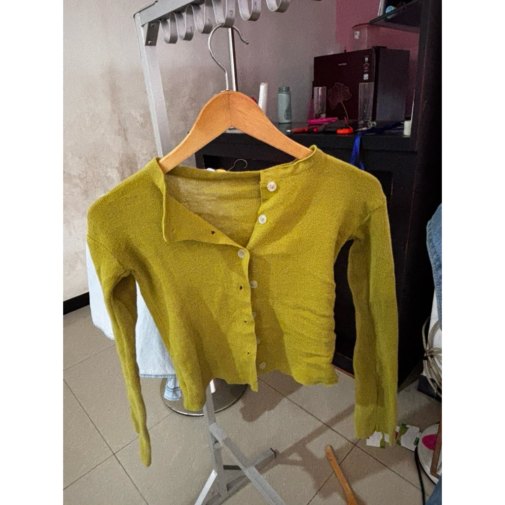 Preloved Cardigan Hijau