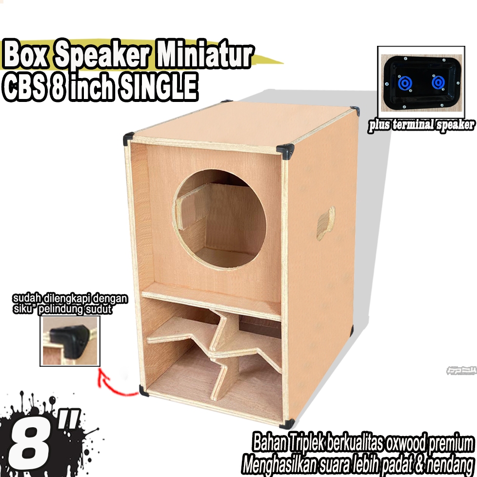 Box Speaker Miniatur CBS 8 Inch