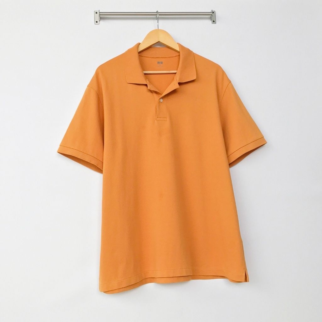 Kaos Polo UNIQLO Mustard Size XXL